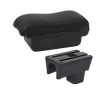 YUQUDGELKY Para Suzuki Para Swift Caja De Reposabrazos 2005-2023 2024 Reposabrazos De Coche Superficie Curva Caja De Almacenamiento De Coche(A2 línea negra Sin USB)