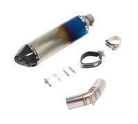 YUQUDGELKY Para SUZUKI Para V-STROM 1000 1050 DL1050 DL 1000 2014-2020 2021 Silenciador De Escape Para Motocicleta Con Conexión Central DB Killer(Style F)