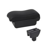 YUQUDGELKY Para Toyota Para Agya Para Wigo Caja De Reposabrazos Partes Interiores Consola Central Soporte De Brazo Con USB(B2 línea negra 3USB)