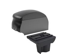YUQUDGELKY Para TOYOTA Para RUSH Para Avanza Para Rush Reposabrazos De Coche Pieza De Retrofit Interior Caja De Almacenamiento Accesorio Auto(B2 Black double)