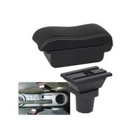 YUQUDGELKY Para Toyota Para Urban Cruiser Caja Descansabrazos Para Ist Caja Descansabrazos Almacenamiento Central(B2 Black white 3 USB)