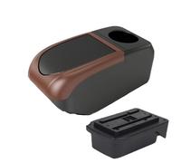 YUQUDGELKY Para TOYOTA Para Verso EZ Caja De Brazo De Automóvil Piezas Interiores Caja De Almacenamiento Con Interfaz USB(B3 Brown frame 6USB)