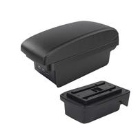 YUQUDGELKY Para TOYOTA Para Verso Reposabrazos Para TOYOTA Para Verso EZ Reposabrazos Auto Almacenamiento Con Interfaz USB(B2 línea negra 3USB)