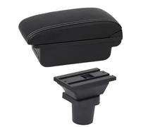 YUQUDGELKY Para Toyota Para Yaris 3 Hybrid Para Yaris Para Vitz Caja De Apoyabrazos De Coche Modificación Interna Carga USB Accesorios De Coche(Línea Blanca E1)