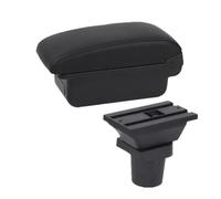YUQUDGELKY Para Toyota Para Yaris Híbrido Reposabrazos Para Toyota Para Yaris Para Vitz Reposabrazos Auto Caja De Almacenamiento Central Con USB(Una línea negra Sin USB)