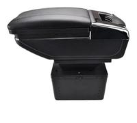 YUQUDGELKY Para Vauxhall Para Astra Para Corsa Para Mokka Para Tigra Para Zafira Para Meriva Caja De Reposabrazos Central(Lack with Black thread)