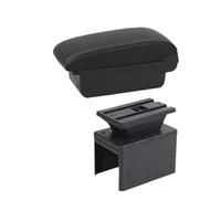 YUQUDGELKY Para Vauxhall Para Opel Para Adam Para Astra J H G Para Corsa D C GTC Para Mokka X Caja De Descansabrazos Para Coche Consola Central(A1 Negro blanco NOUSB)