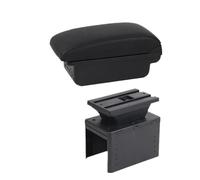 YUQUDGELKY Para Vauxhall Para Opel Para Adam Para Astra J H G Para Corsa D C GTC Para Mokka X Caja De Descansabrazos Para Coche Consola Central(B1 Línea negra 3USB)