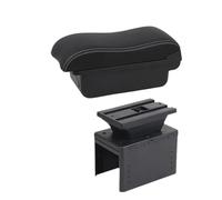 YUQUDGELKY Para Vauxhall Para Opel Para Adam Para Astra J H G Para Corsa D C GTC Para Mokka X Caja De Descansabrazos Para Coche Consola Central(A2 Black white NO USB)