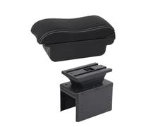 YUQUDGELKY Para Vauxhall Para Opel Para Adam Para Astra J H G Para Corsa D C GTC Para Mokka X Caja De Descansabrazos Para Coche Consola Central(B2 Black white 3 USB)