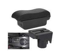YUQUDGELKY Para VW Para Golf 6 Caja De Brazo Para S&CIROCCO Para Sagitar Para Golf 6 Para Golf 5 Mk6 MK5 Para Jetta 5 Caja De Almacenamiento Auto(B2 línea negra 3USB)