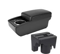 YUQUDGELKY Para VW Para Golf 6 Para Golf 5 Mk6 MK5 Para Jetta 5 Reposabrazos Coche Para Sagitar Reposabrazos Central(B2 Línea negra 6USB)