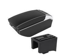 YUQUDGELKY Para VW Para Jetta Caja Reposabrazos Reposabrazos Central Consola Almacenamiento Repuestos Auto Interior Con Usb(Black white 7 USB)
