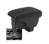 YUQUDGELKY Para VW Para POLO 2020 2021 2022 2023 2024 Caja Almacenamiento Apoyabrazos Auto Piezas Retrofit Accesorios Auto(A3 Black White line)