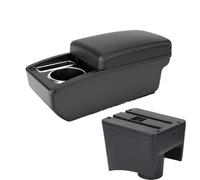 YUQUDGELKY Para VW Para POLO Mk5 6R Para Vento 2012 2013 2014-2018 Caja Apoyabrazos Piezas Interiores Caja De Almacenamiento(Línea blanca A3 Sin USB)