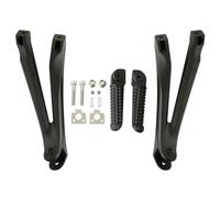 YUQUDGELKY Para Y&amaha YZF R1 YZFR1 2004 2005 2006 2007 2008 Reposapiés traseros de moto Juego de soportes de estriberas(Negro mate)