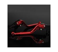 YUQUDGELKY Para Yamaha YFM700 YFM Para Raptor 700R 700 YFM700R 2000-2006 Palanca De Freno Y Embrague Ajustable Para Motocicleta(ROJO,177mm)