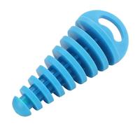 YUQUDGELKY Protector De Tubo De Escape Para Motocicleta Motocross Tapón De Purga De Aire De Goma Silenciador De Tapón De Lavado(Azul)