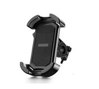 YUQUDGELKY Pulgadas A Prueba De Golpes 360° Giratorio E-Bike Motocicleta Soporte Teléfono para Bicicleta Ciclismo para 4.7-6.8(Negro,Handlebar)