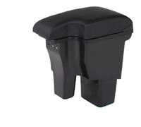 YUQUDGELKY Reposabrazos Auto Para Hyundai Para Accent RB Para Solaris 2011 2012 2013 2014 2015 2016 Caja Almacenamiento Consola Central Descansabrazos(Black black lines)