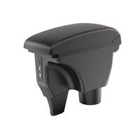 YUQUDGELKY Reposabrazos Central Para TOYOTA Para Yaris Para TOYOTA Para Yaris Para Vitz Caja Reposabrazos(A1genuine leather)