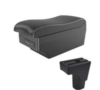 YUQUDGELKY Reposabrazos Central Universal Para Datsun GO Para GO Plus Con Interfaz USB Accesorios Para El Interior Del Coche(A3 Negro blanco 7USB)