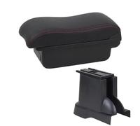 YUQUDGELKY Reposabrazos De Coche Caja De Almacenamiento Central Para Suzuki Para Alto Caja De Reposabrazos Productos Con Interfaz USB(A1 línea roja Sin USB)