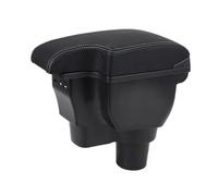 YUQUDGELKY Reposabrazos Integrado Moderno Para Hyundai Para Yuena Reposabrazos Central Con Puerto USB De Carga(Black white line)