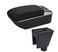 YUQUDGELKY Reposabrazos Para C&hevrolet Para Spark 3 Para Spark III Para Aveo T200 Consola Caja De Almacenamiento Decoración Accesorios Para Coche(B1 Negro rojo 7USB)