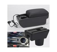 YUQUDGELKY Reposabrazos Para Coche Caja De Almacenamiento Automática Accesorios Para Mitsubishi Para Attrage Para Mirage Para Space Star(A3 Carga rápida)