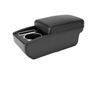 YUQUDGELKY Reposabrazos Para N&issan Para DATSUN MIDO NODO Reposabrazos De Coche Caja De Almacenamiento Interior Retrofit Reposabrazos Central(A2 línea negra Sin USB)