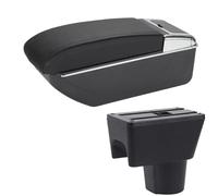YUQUDGELKY Reposabrazos Para R&enault Para Duster Para Oroc 2012 2013 2014 2015 2016 2017 2018 Piezas De Almacenamiento(B2 Línea negra 7USB)