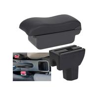 YUQUDGELKY Reposabrazos Para Suzuki Para Splash Caja De Almacenamiento Para Coche Refuerzo Para El Brazo Detalles Interiores Mejorados(C2 Línea negra SIN USB)