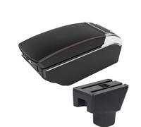 YUQUDGELKY Reposabrazos Para Suzuki SX4 Piezas Interiores Caja De Reposabrazos Caja De Almacenamiento Accesorios Para Coche Con 7 USB(A1 Negro rojo 7USB)