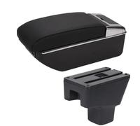 YUQUDGELKY Reposabrazos Para SUZUKI SX4 Piezas Interiores Cenicero Reposabrazos Piezas De Reequipamiento Caja De Almacenamiento(B2 Línea negra 7USB)