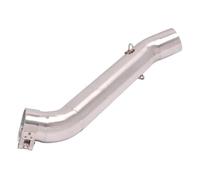 YUQUDGELKY Silenciador De Escape De Motocicleta Slip-On Para VFR1200 VFR1200F Interfaz Modificada De 51 Mm Tubo De Enlace Central De Acero Inoxidable