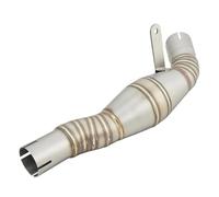 YUQUDGELKY Silenciador De Escape Modificado Para Motocicleta Para Benelli Para Leoncino 500 BJ500 Tubo De Enlace Intermedio Con Catalizador De Acero Inoxidable