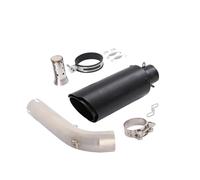 YUQUDGELKY Silenciador De Escape Motocicleta Para VOGE 900DS DS900X 2024-2025 Tubo Enlace Intermedio De 51 Mm Punta Acero Inoxidable Con DB Killer Extraíble(Half Black)