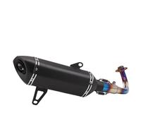 YUQUDGELKY Silenciador De Escape Motocicleta Para XMAX300 Para X-max300 2017-2023 Sistema Completo De Escape Tubo De Conexión Central(Estilo B)