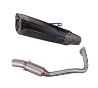 YUQUDGELKY Silenciador De Escape Para Motocicleta Accesorio Modificado Intermedio Tubo De Conexión Completo Para Forza 300 2018 2019 2020(Estilo B)