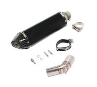 YUQUDGELKY Silenciador De Escape Para Motocicleta Para SUZUKI Para V-STROM 1000 1050 DL1050 DL 1000 2014-2020 2021 Con Conexión Central DB Killer(Style E)