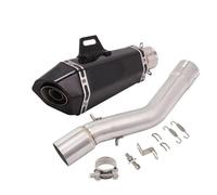 YUQUDGELKY Silenciador De Escape Para Motocicleta Para Voge 500DS 500R LX500DS 2019-2020 Con Tubo De Enlace Central Y DB Killer Extraíble(Style E)
