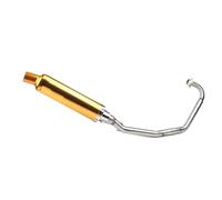 YUQUDGELKY Silenciador De Escape Para Motocicleta Sistema Completo De Escape Para CBF125 CBF150 CBF125 150 Accesorios De Modificación(Oro)