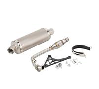 YUQUDGELKY Silenciador De Escape Para Motocicleta Sistema Completo De Escape Para Piaggio Para Vespa Para Sprint 125 150 Para Primavera 125/150 2017-2022(Style F)