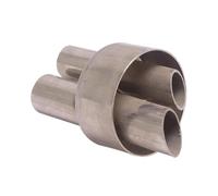 YUQUDGELKY Silenciador De Escape Universal Para Motocicleta De 54.5 Mm DB Killer Extraíble, Reduce El Ruido Y Elimina El Sonido(Estilo B)