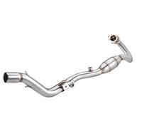 YUQUDGELKY Silenciador Del Sistema De Escape De Motocicleta Tubo De Conexión Central Delantero Adecuado Para CRF250L CRF300L Para Rally 2021-2022(TIPO B)