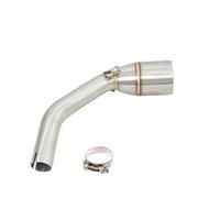 YUQUDGELKY Sistema De Escape De Motocicleta De 51 Mm Tubo De Enlace Medio Modificado Para GROM125 MSX125 SF Para GROM 125 2021 2022 2023