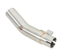 YUQUDGELKY Sistema De Escape De Motocicleta Slip-On Para Macbor Para Montana XR5 XR 5 2019-2024 Tubo De Conexión Central De Acero Inoxidable