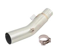 YUQUDGELKY Sistema De Escape De Motocicleta Slip-On Para Macbor Para Montana XR5 XR 5 2019-2024 Tubo De Enlace Central De Acero Inoxidable