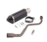 YUQUDGELKY Sistema De Escape Para Motocicleta Para GROM MSX125 MSX-125 MSX 125 SF 2013-2021 Tubo De Enlace Delantero Con Silenciador DB Killer(Estilo B)
